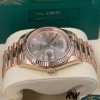 Rolex Day-Date 228235 Sundust Index Dial Fluted Bezel 40mm Mens Replica Watch