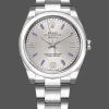 Rolex Oyster Perpetual Air-King 114200 Silver Dial 34mm Unisex Replica watch