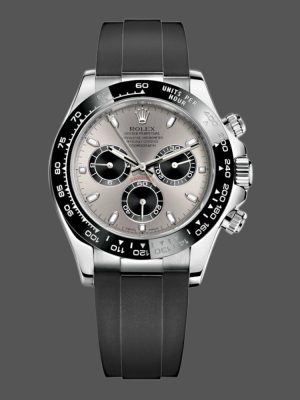 Rolex Daytona 116519 Black Dial Black Rubber strap 40mm Mens Replica Watch