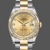 Rolex Datejust 126233 Champagne Diamond Dial 36MM Unisex Replica Watch