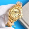 Rolex Yacht Master 169628 Yellow Gold Champagne Dial 29mm Lady Replica Watch