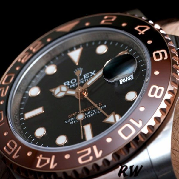 Rolex GMT-Master II 126711CHNR Black Dial 40mm Mens Replica Watch