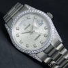 Rolex Day-Date 118389 Silver Jubilee Diamond Dial 36MM Unisex Replica Watch