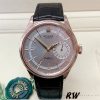 Rolex Cellini Date 50515 Rose Gold Silver Guilloche Index Dial 39mm Mens Replica Watch