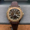 Replica Patek Philippe Aquanaut 5164R 001 Travel Time Rose Gold Mens Watch