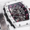 Richard Mille RM 38 02 Bubba Watson Tourbillon White Case Rubber & Fabric Strap