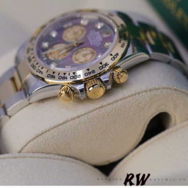 Rolex Cosmograph Daytona 116503 Black Mother Of Pearl Dial 40MM Mens Replica Watch