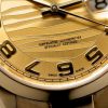 Rolex Day-Date 118208 Yellow Gold Arabic Numeral Wave Champagne Dial 36mm Unisex Replica Watch
