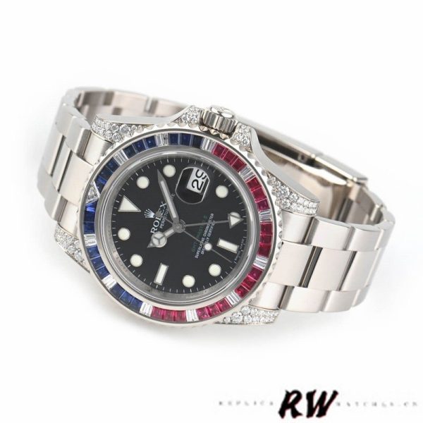 Rolex GMT Master II 116759SA Black Dial 40mm Mens Replica Watch