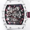Richard Mille RM 38 02 Bubba Watson Tourbillon White Case Rubber & Fabric Strap