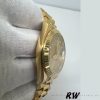 Rolex Day-Date 218238 Champagne Index Dial Yellow Gold 41MM Mens Replica Watch