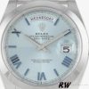 Rolex Day-Date 228206 Ice Blue Quadrant Dial Platinum 40MM Mens Replica Watch
