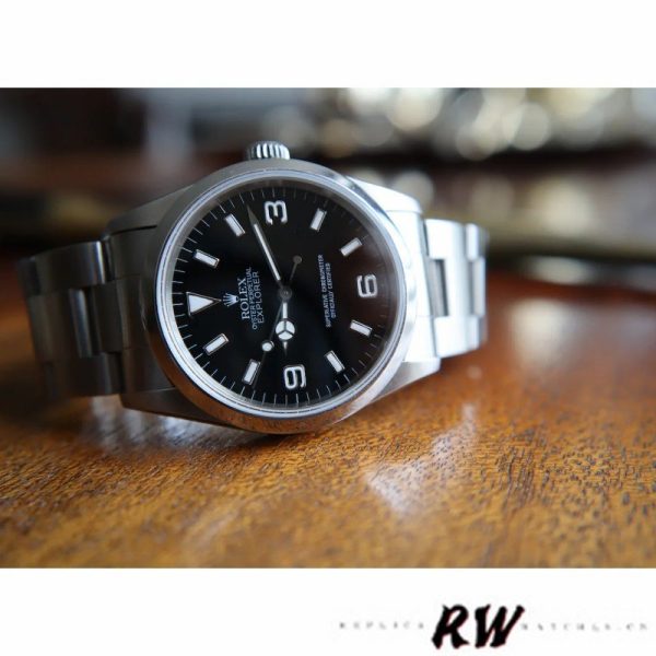 Rolex Explorer SRL156 14270 Stainless Steel Black Dial 36MM Mens Replica Watch