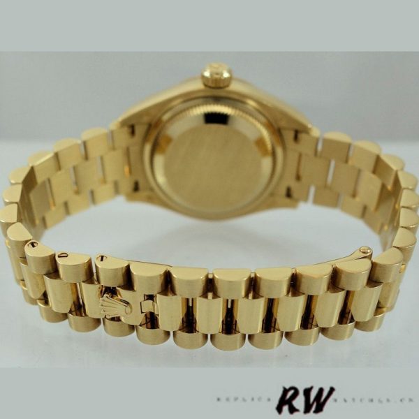 Rolex Datejust 279178 Champagne Diamond Dial Fluted Bezel 28mm Lady Replica Watch