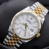 Rolex Datejust 126233 White Index Dial Fluted Bezel 36MM Unisex Replica Watch