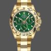 Rolex Daytona 116508 Yellow Gold Green Index Dial 40MM Mens Replica Watch