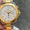 Tag Heuer Aquaracer Chronograph CAY2121.BB0923 43mm Gold/Silver
