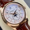 Replica Patek Philippe Complications Rose Gold 5205R 001 40mm Mens Watch