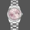 Rolex Datejust 179160 Oyster Bracelet Pink Roman Dial 26MM Lady Replica Watch