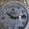 Rolex Day-Date 118389 White Gold Meteorite Grey Dial 36MM Unisex Replica Watch