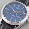 Rolex Cellini Date 50519 Blue Dial Blue Leather Strap 39MM Mens Replica Watch