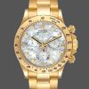 Rolex-Daytona 116528 Yellow Gold MOP Diamond 40mm Mens Replica Watch