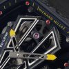 Replica RM 27-03 Rafael Nadal Black Tourbillon Black Rubber Strap