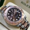 Rolex Yacht Master 268621 Everose Bezel Chocolate Dial 37mm Unisex Replica Watch
