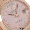Rolex Day-Date 118205 Rose Gold Pink dial 36mm Unisex Replica Watch