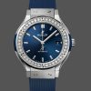 565.NX.7170.RX.1204 Hublot Classic Fusion Titanium Blue Diamonds