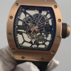 Richard Mille RM 035 Black Toro Nadal Rose Gold Replica Watch