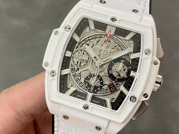 Hublot Spirit of Big Bang White Ceramic 641.HX.0173.LR 42mm(blue)