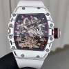 Richard Mille RM 38 02 Bubba Watson Tourbillon White Case Rubber & Fabric Strap