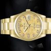 Rolex Day-Date 118208 Yellow Gold Champagne Jubilee Dial 36mm Unisex Replica Watch
