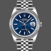 Rolex Datejust 126234 Fluted Bezel Blue Fluted Motif Dial 36MM Unisex Replica Watch