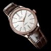 Rolex Cellini Time 50505 Brown Leather Strap White Dial 39mm Mens Replica Watch