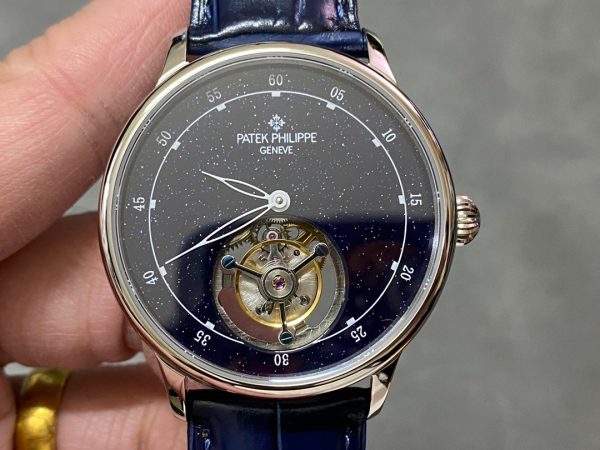 Patek Philippe Grand Complications Sky Moon Tourbillon White Gold 6102P 001 Watch