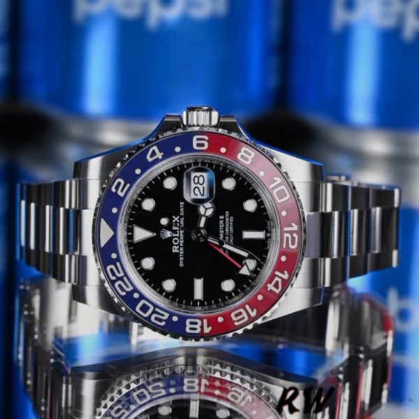 Rolex GMT-Master II 126710BLRO Black Dial 40MM Mens Replica Watch