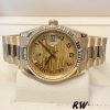 Rolex Day-Date 118238 Arabic Numeral Wave Champagne Dial Yellow gold 36mm Unisex Replica Watch