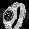 Rolex Day Date 118206 Platinum Black Dial 36mm Unisex Replica Watch