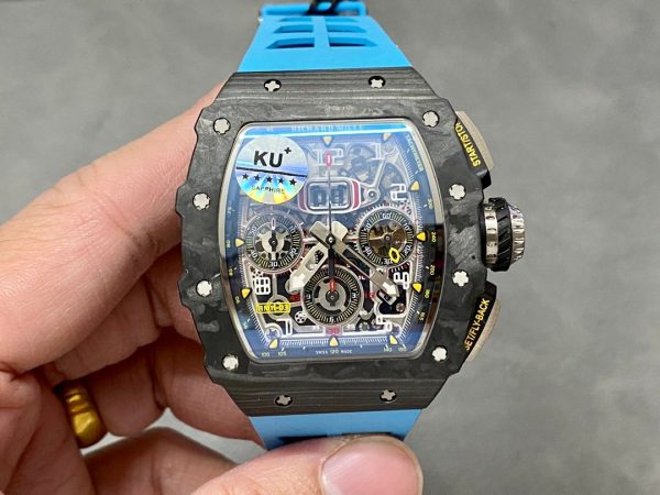 Richard Mille RM 11-03 Automatic Flyback Chronograph Blue Watch
(5.0)