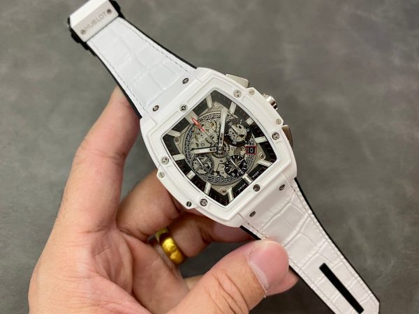 Hublot Spirit of Big Bang White Ceramic 641.HX.0173.LR 42mm(blue)