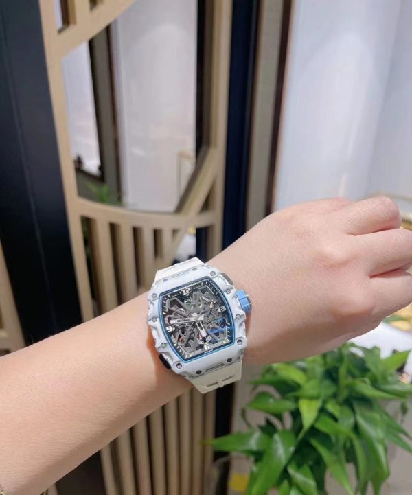 Richard Mille RM 35-03 Rafa Nadal White Carbon Quartz TPT(WHITE)
