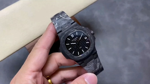 Patek Philippe Nautilus Titanium Case Black Dial 5711 40MM Watch
