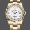 Rolex Day-Date 118238 White Roman numeral dial 36mm Unisex Replica Watch
