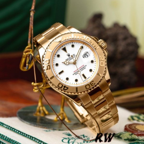 Rolex Yacht Master 16628 White Dial 40mm Mens replica Watch