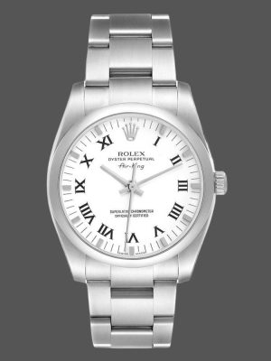 Rolex Oyster Perpetual Air-King 114200 White Dial 34mm Unisex Replica Watch