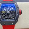 Richard Mille Black Carbon NTPT Automatic Rafael Nadal RM35-02(Rubber)