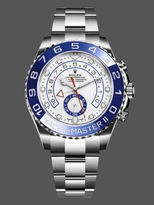 Rolex Yacht Master II 116680 White Square Dial 44mm Mens Replica Watch
