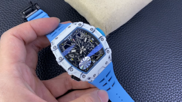 Richard Mille RM 35-03 Rafa Nadal White Carbon Quartz TPT(WHITE)
